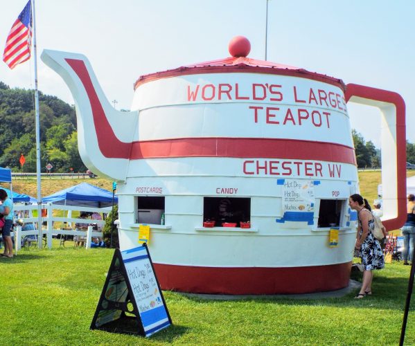 World's Largest Teapot - The Top of WV CVB
